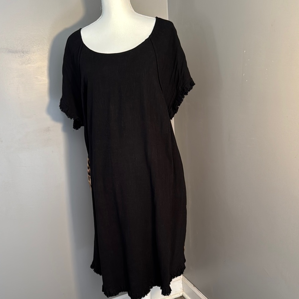 Umgee Black Midi Dress